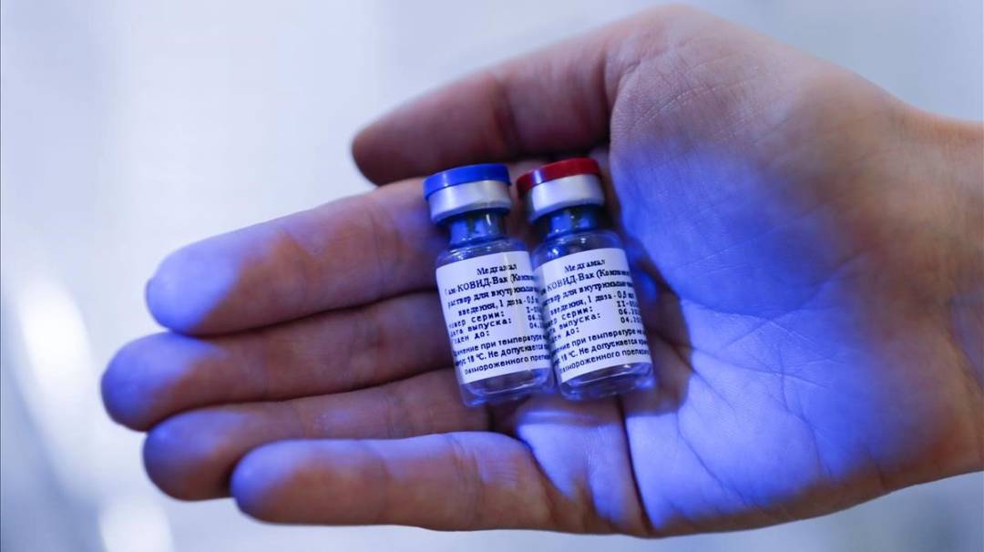 Rusia anuncia la creación de la primera vacuna contra el COVID-19